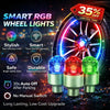 LED Wheel Light Waterproof Luminous Car Tire Valve Caps Vibration-Sensitive LED Tire Valve Cap-Bicycle Car Motorcycle Tire Led,Summervibes